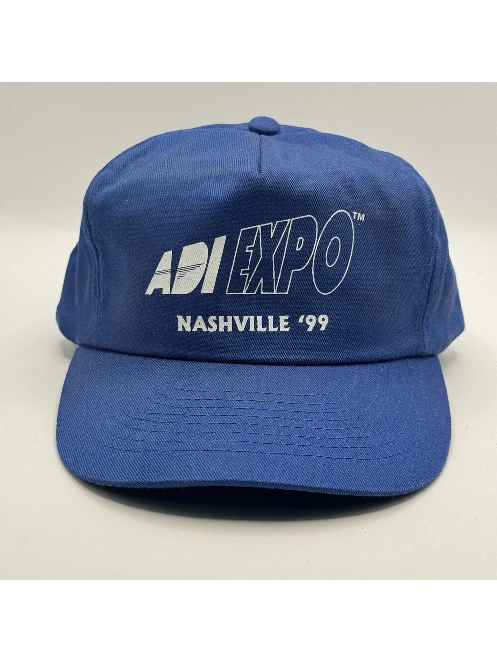 ADI Expo 99 Vintage Hat Snapback Adult One Size Fits Most Blue Baseball Cap